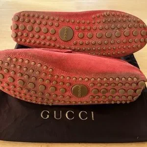 Gucci | Shoes | Gucci Mens Suede Drivers 6575 Us | Poshmark display picture 1